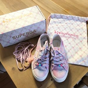 Love Shack Fancy X Superga Tie Dye Shoe